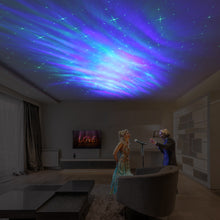 Load image into Gallery viewer, Star Aurora™ Laser Green and RGB LED Night Lights Decorative Projector with Bluetooth Speaker and Remote Control -Dark Gray