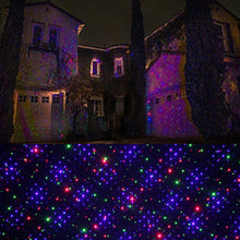 Load image into Gallery viewer, Classic: Motion 8 Patterns in 1 RGB Outdoor Garden Laser Christmas Lights