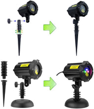 Load image into Gallery viewer, Classic: Firefly RGB Outdoor Garden Laser Christmas Lights