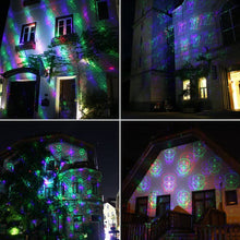 Load image into Gallery viewer, Classic: Motion Pattern 3 models in 1 Continuous 18 Patterns RGB Outdoor Laser Garden and Christmas Lights