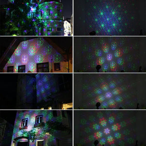 Classic: Motion Pattern 3 models in 1 Continuous 18 Patterns RGB Outdoor Laser Garden and Christmas Lights