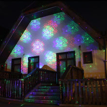 Load image into Gallery viewer, Classic: Motion Pattern 3 models in 1 Continuous 18 Patterns RGB Outdoor Laser Garden and Christmas Lights