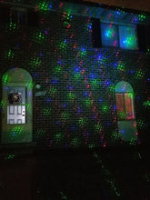 Load image into Gallery viewer, Classic: Motion 8 Patterns in 1 RGB Outdoor Garden Laser Christmas Lights