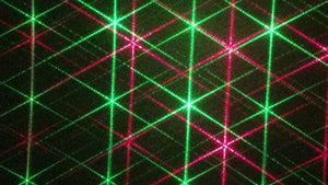 SuperStar Red & Green™ Laser Projector - Bluetooth Edition