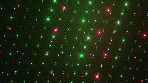 SuperStar Red & Green™ Laser Projector - Bluetooth Edition