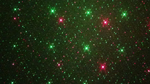 SuperStar Red & Green™ Laser Projector - Bluetooth Edition