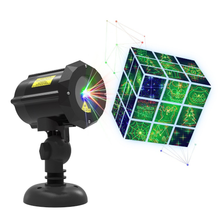 Load image into Gallery viewer, Classic: Motion Pattern 3 models in 1 Continuous 18 Patterns RGB Outdoor Laser Garden and Christmas Lights