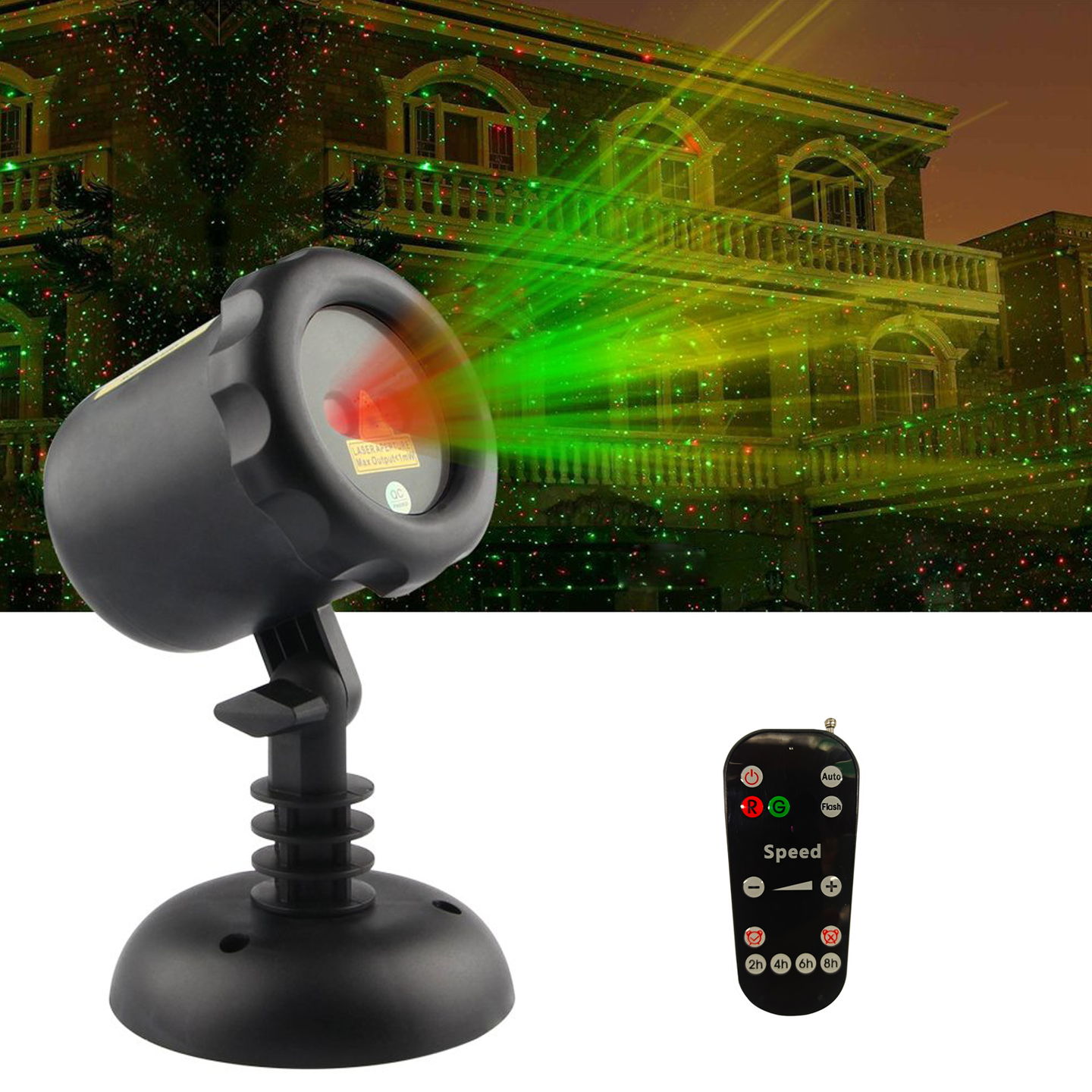 Red & Green Classic™ Laser Projector -Standard Edition