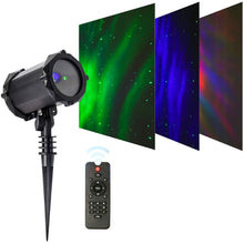 Load image into Gallery viewer, Moving Vivid Laser Firefly Star Lights with Aurora Effects Garden Decorative and Christmas Lights