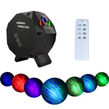 Load image into Gallery viewer, Star Aurora™ Laser Green and RGB LED Night Lights Decorative Projector with Bluetooth Speaker and Remote Control -Dark Gray